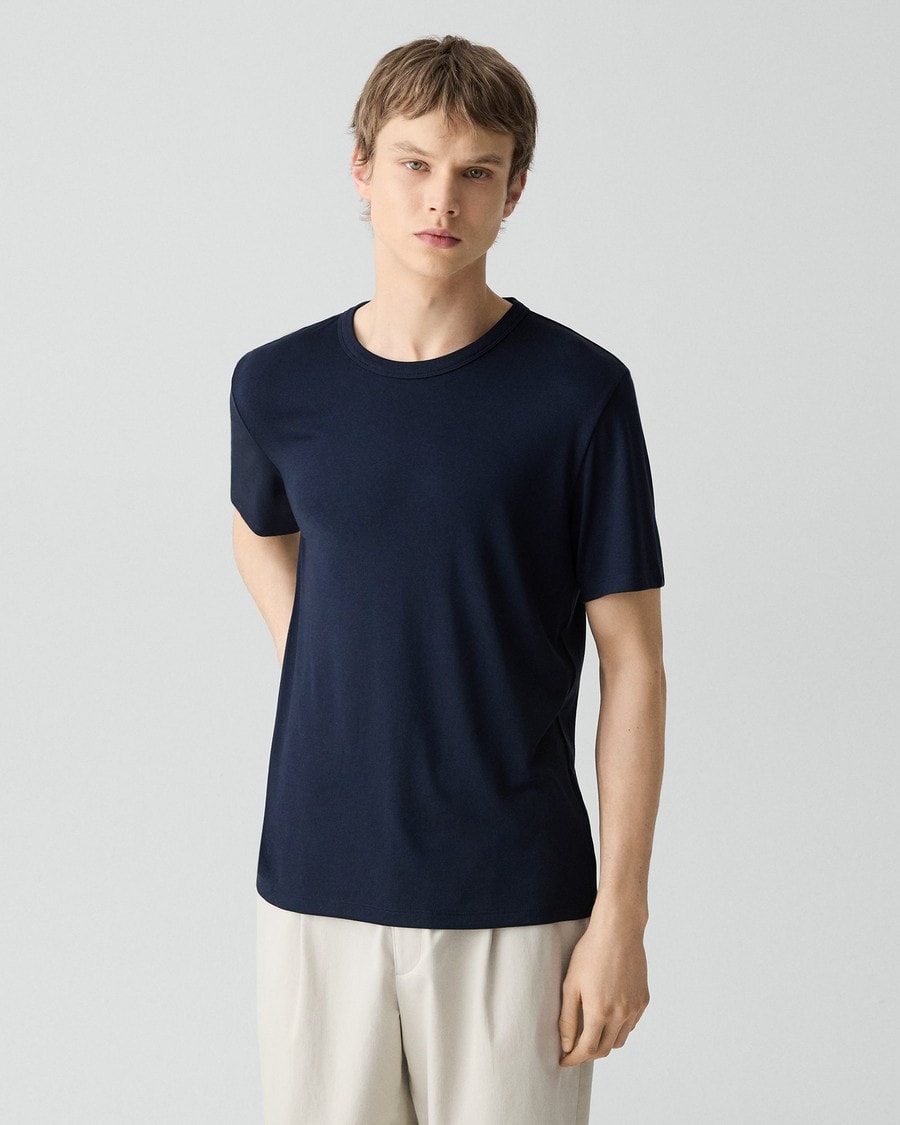 Essential Tee in Anemone Modal Jersey