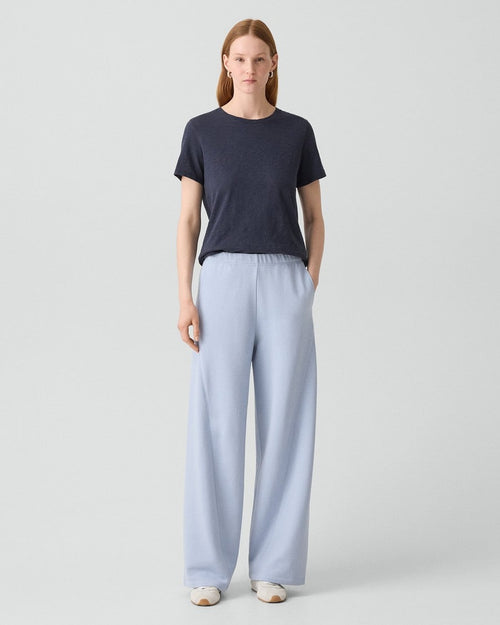 Curved Pull-On Pant in Lounge Terry