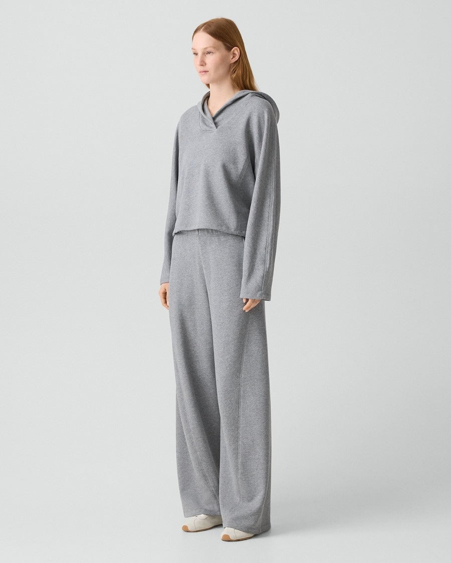 Curved Pull-On Pant in Lounge Terry