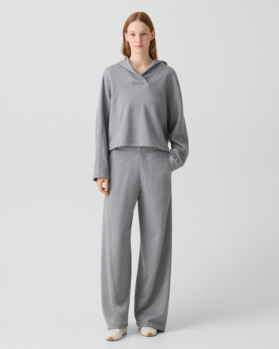 Curved Pull-On Pant in Lounge Terry