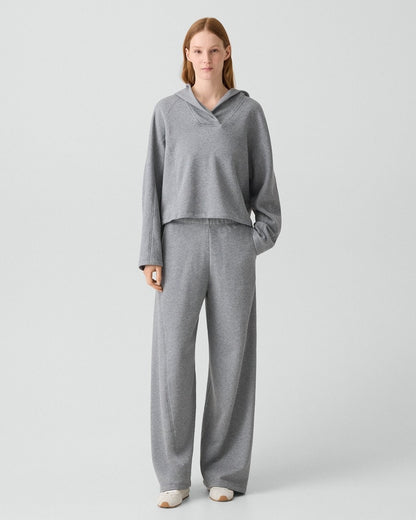 Curved Pull-On Pant in Lounge Terry