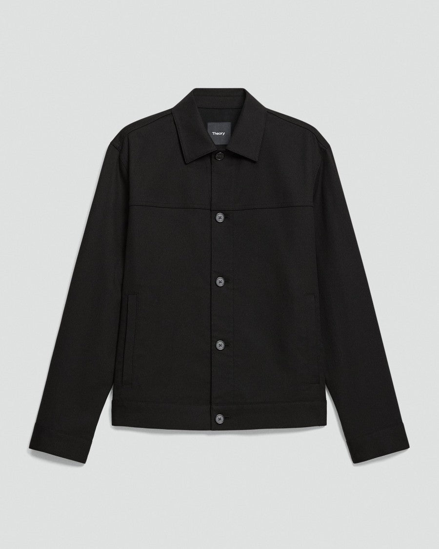 Button Jacket in Neoteric Twill