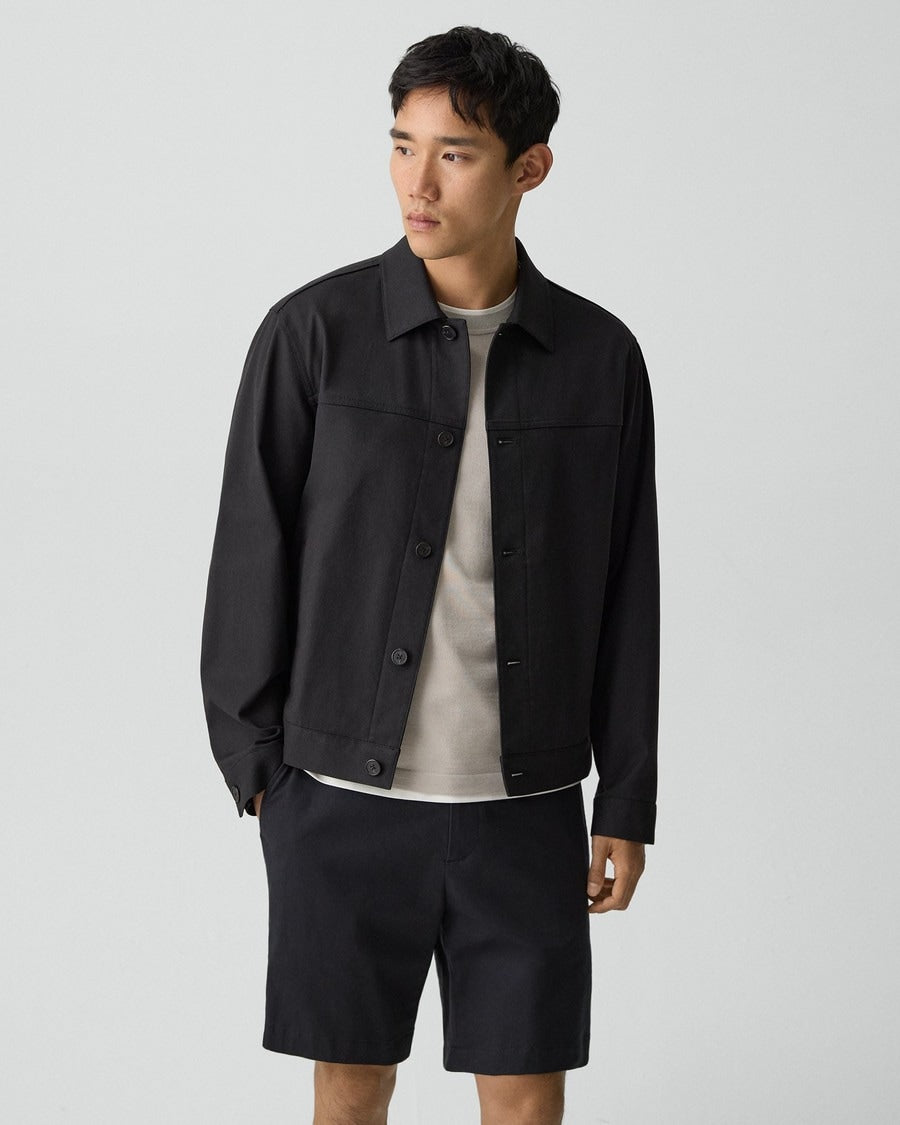 Button Jacket in Neoteric Twill