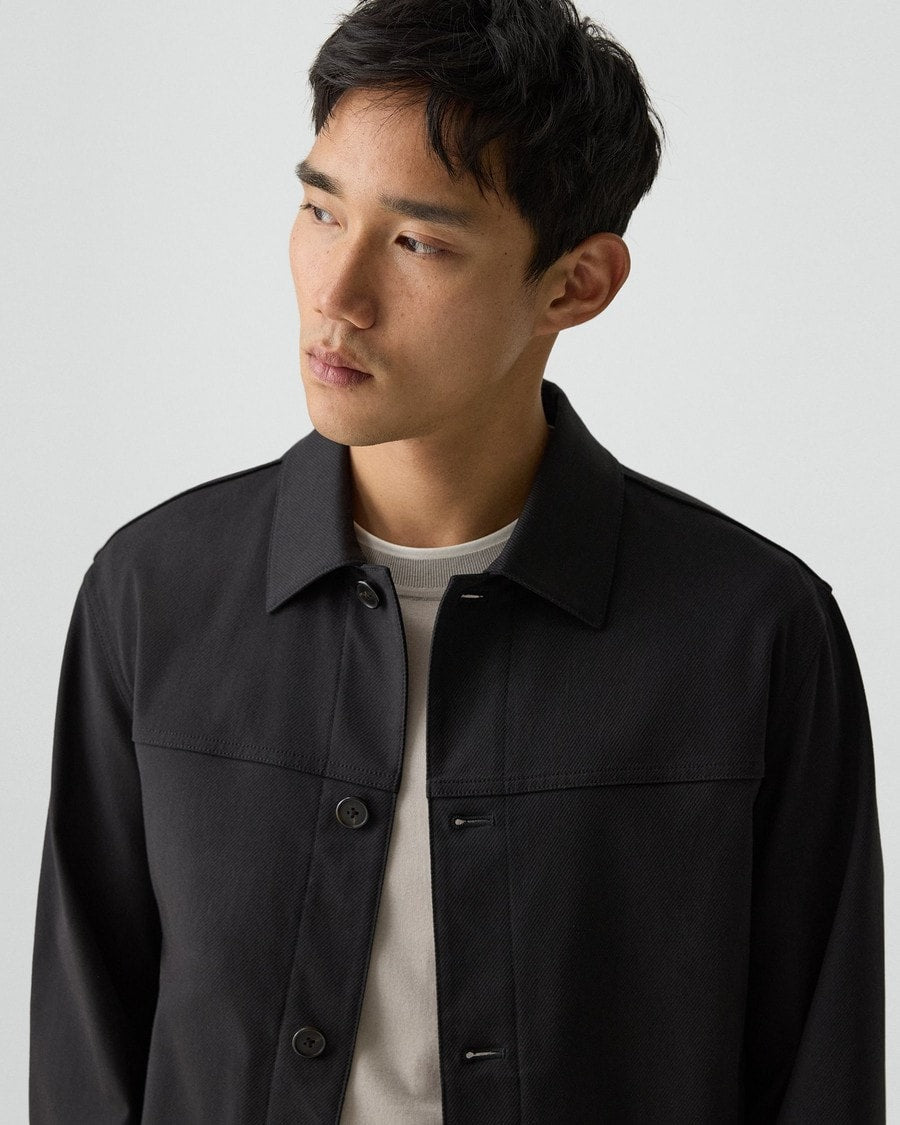 Button Jacket in Neoteric Twill