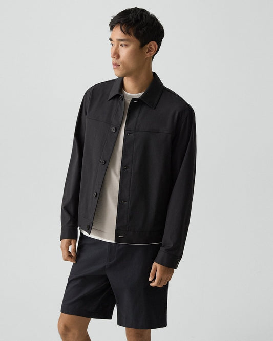 Button Jacket in Neoteric Twill