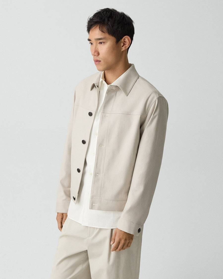 Button Jacket in Neoteric Twill