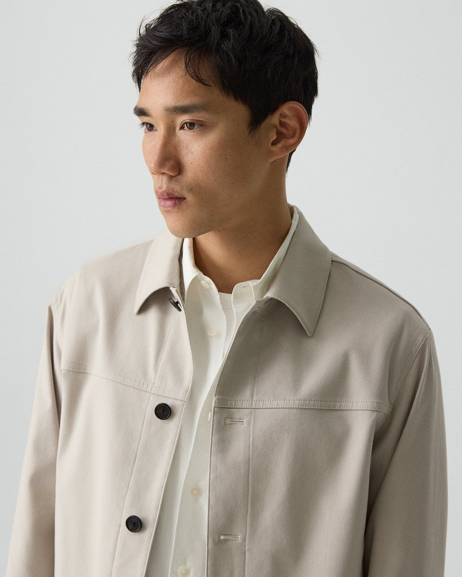 Button Jacket in Neoteric Twill