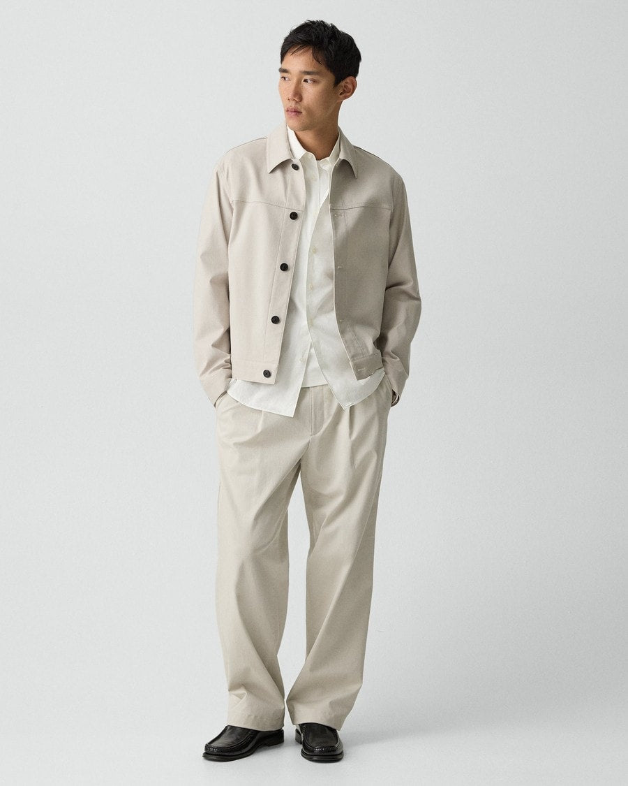 Button Jacket in Neoteric Twill
