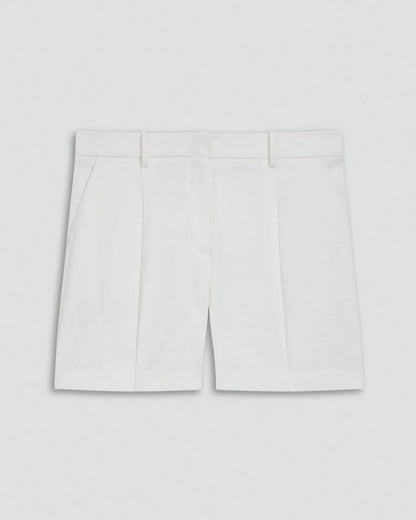 Fluid Pleat Short in Good Linen