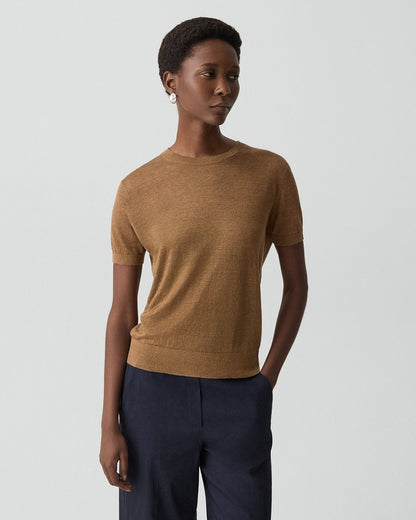 Sweater Tee in Linen Knit