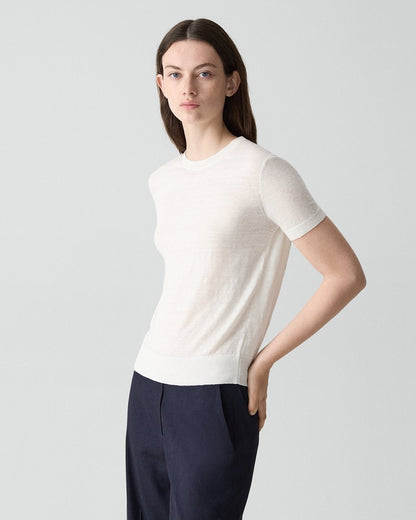 Sweater Tee in Linen Knit