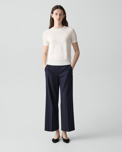 Sweater Tee in Linen Knit