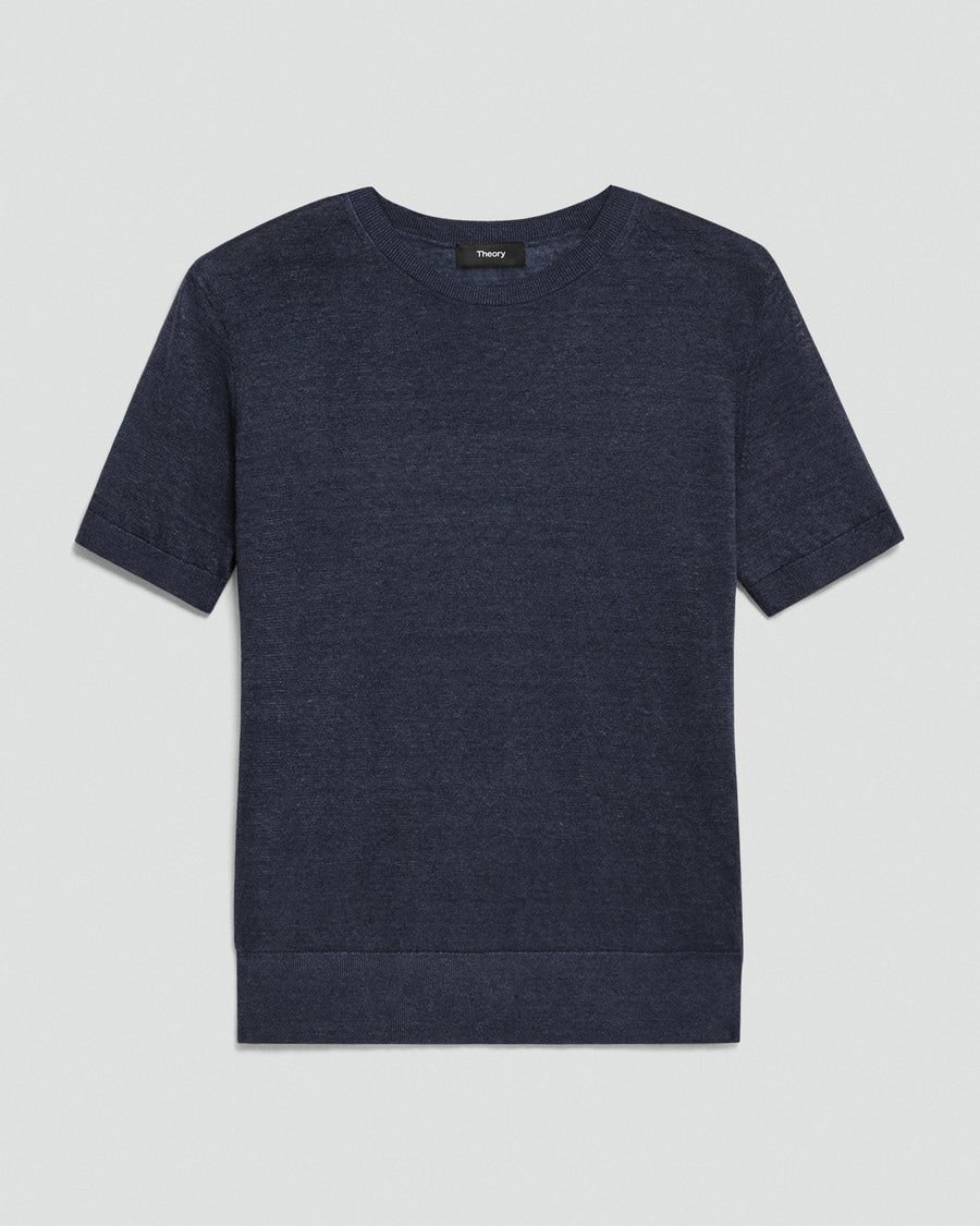 Sweater Tee in Linen Knit