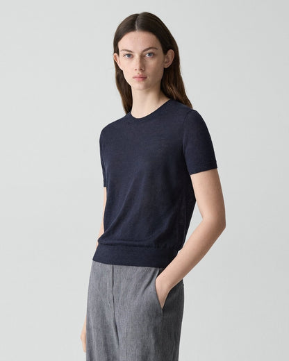Sweater Tee in Linen Knit