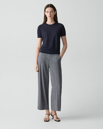Sweater Tee in Linen Knit