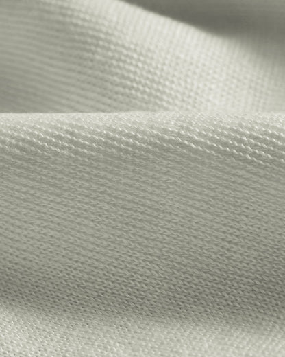 Sheer Polo Shirt in Linen Knit