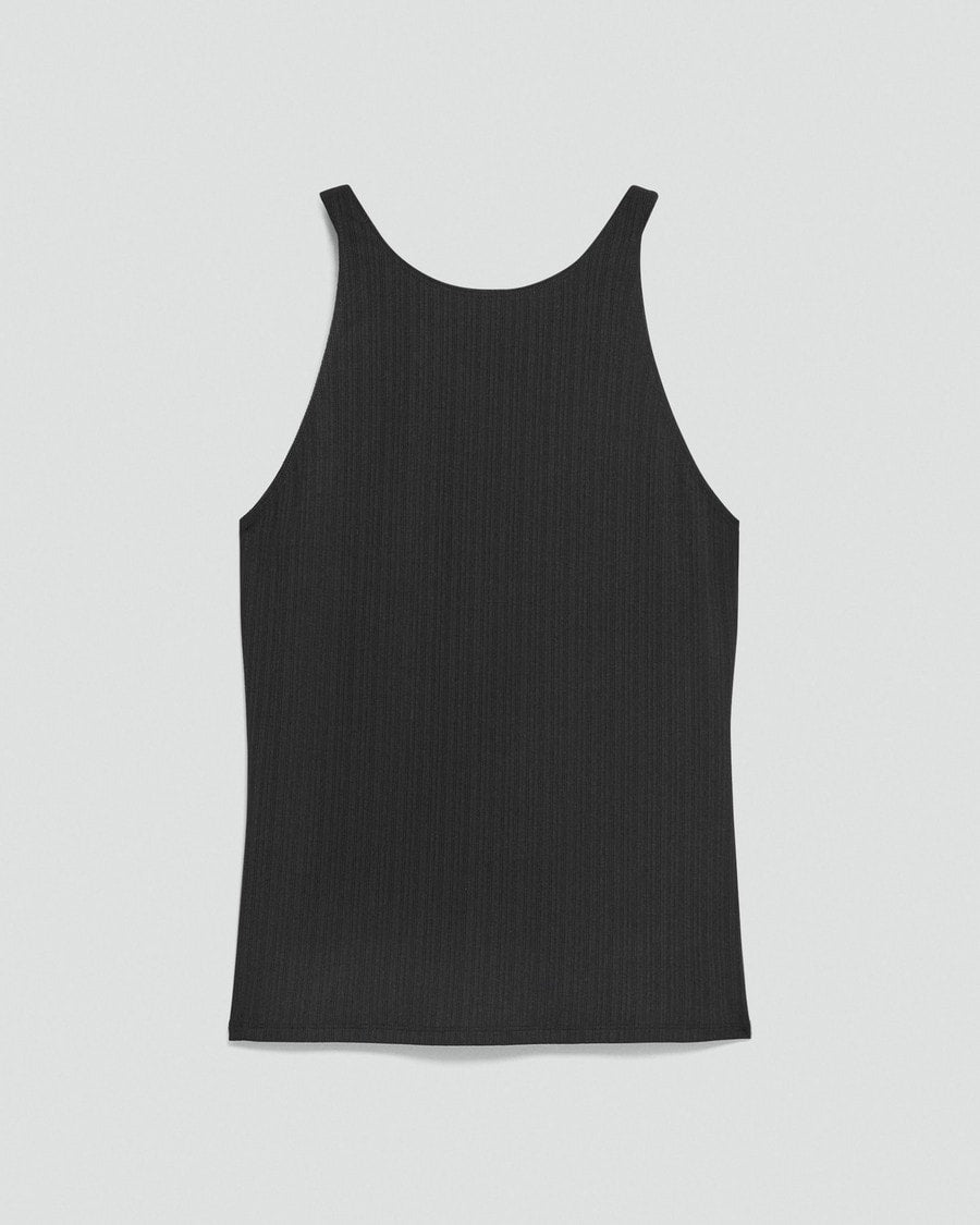Racerback Tank Top in Stretch Rib