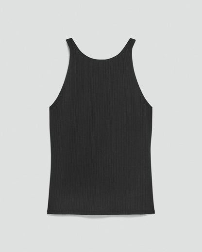 Racerback Tank Top in Stretch Rib