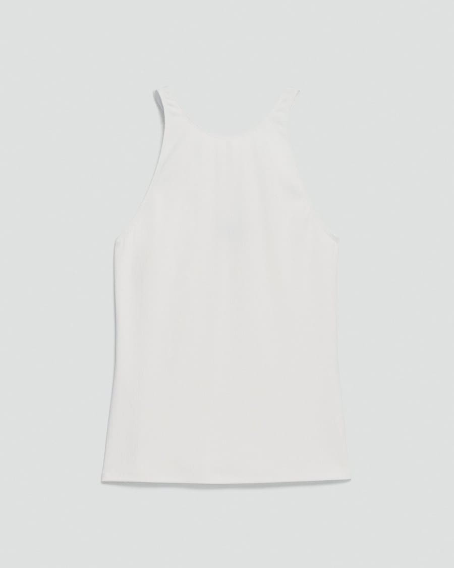 Racerback Tank Top in Stretch Rib