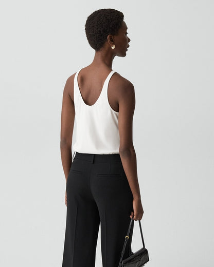 Racerback Tank Top in Stretch Rib
