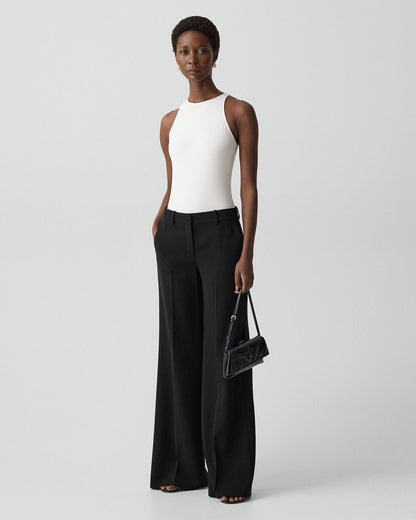 Racerback Tank Top in Stretch Rib