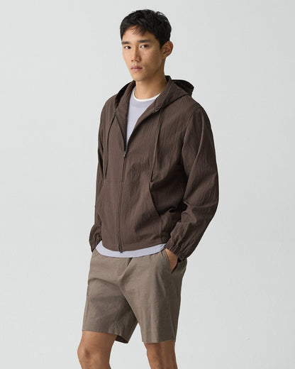 Hoodie in Kelso Nylon