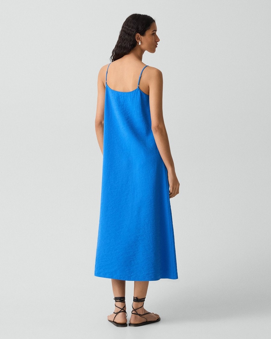 Slip Dress in Relaxed Silk