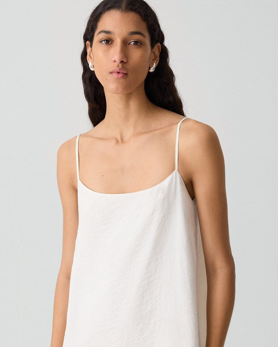 Slip Dress in Relaxed Silk
