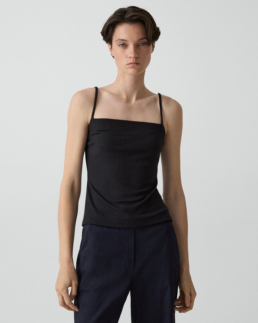 Camisole Tank Top in Stretch Rib