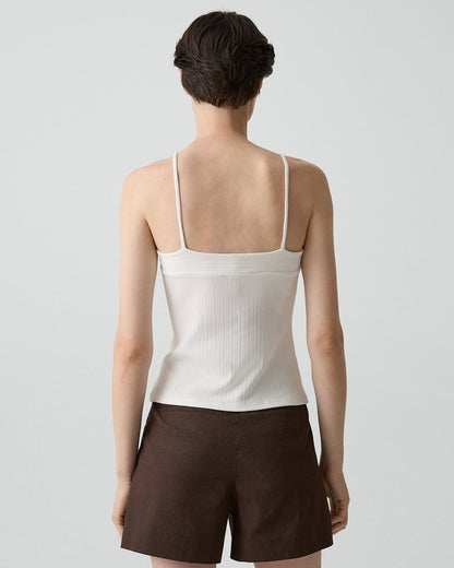 Camisole Tank Top in Stretch Rib