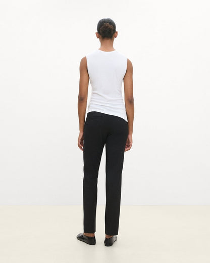V-Neck Tank Top in Soft Rib
