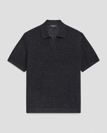 Brenan Polo Shirt in Pacific Linen
