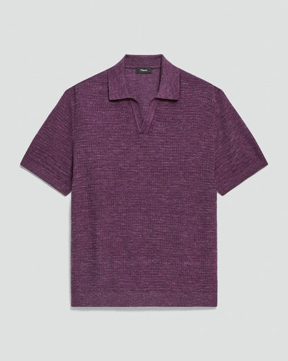 Brenan Polo Shirt in Pacific Linen