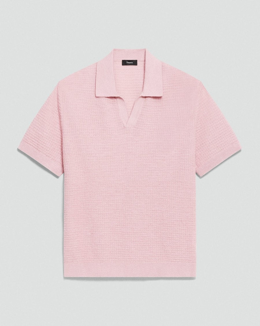 Brenan Polo Shirt in Pacific Linen