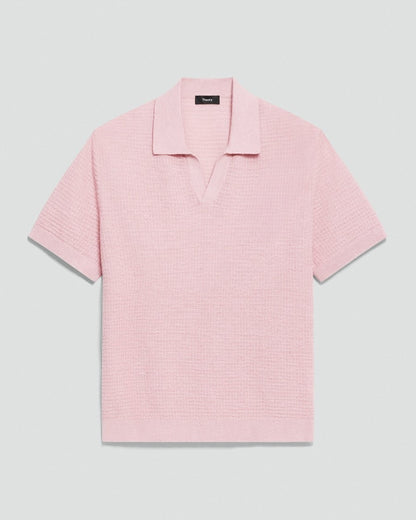 Brenan Polo Shirt in Pacific Linen