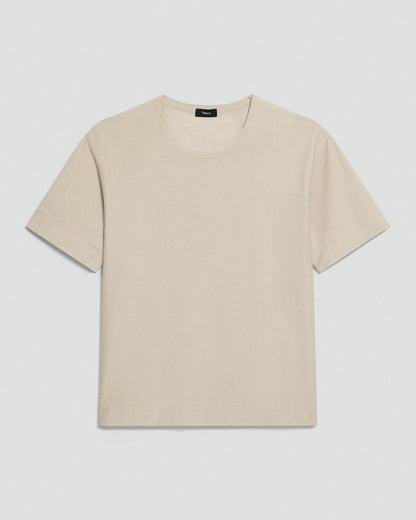 Boxy Tee in Terry Cotton