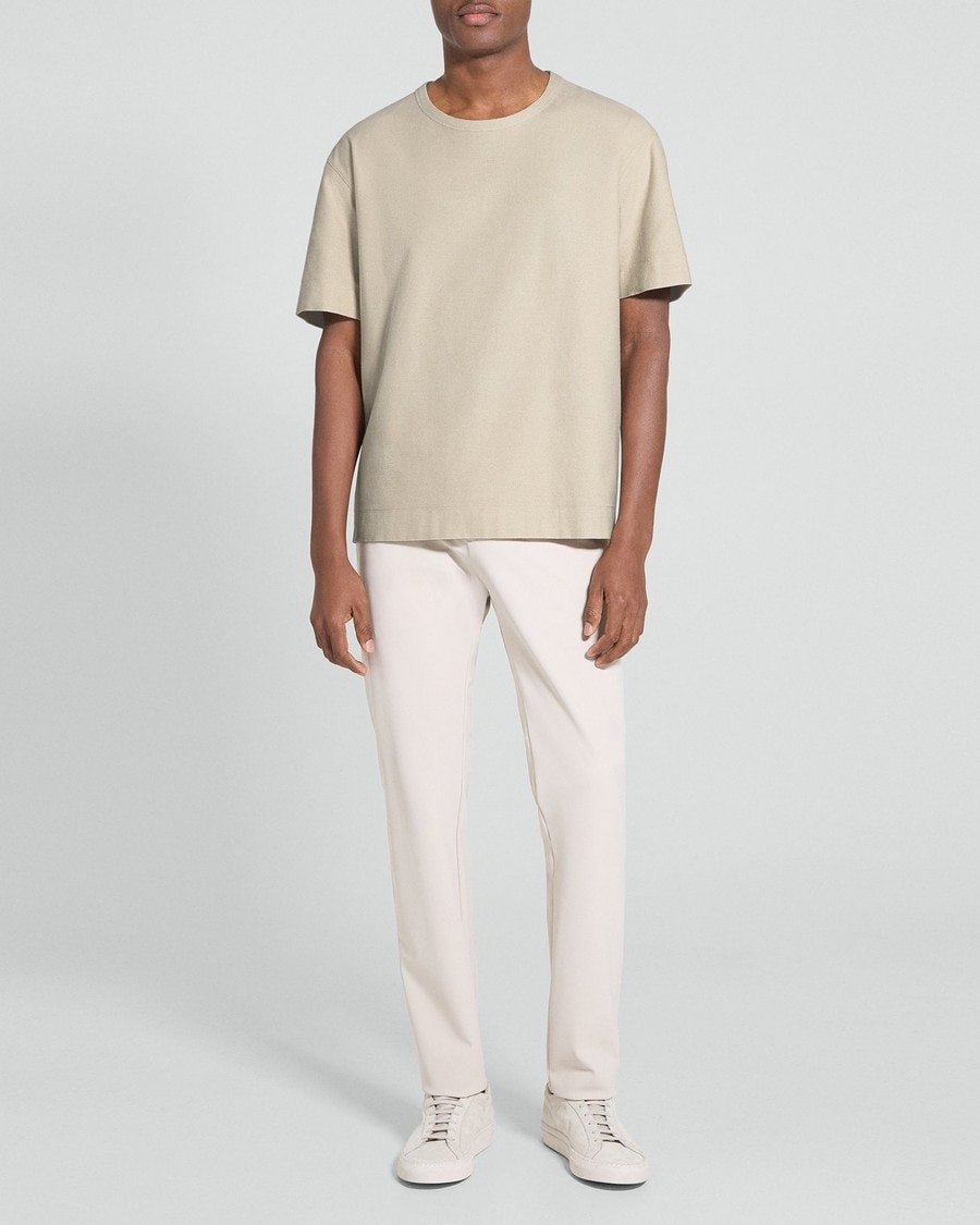 Boxy Tee in Terry Cotton