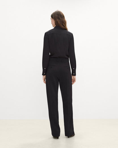 Tuxedo Pant in Admiral Crepe
