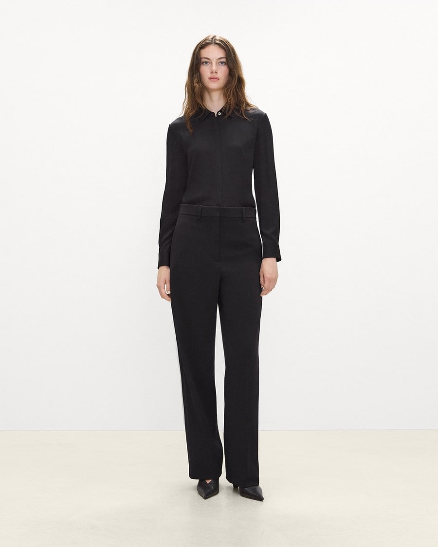 Tuxedo Pant in Admiral Crepe