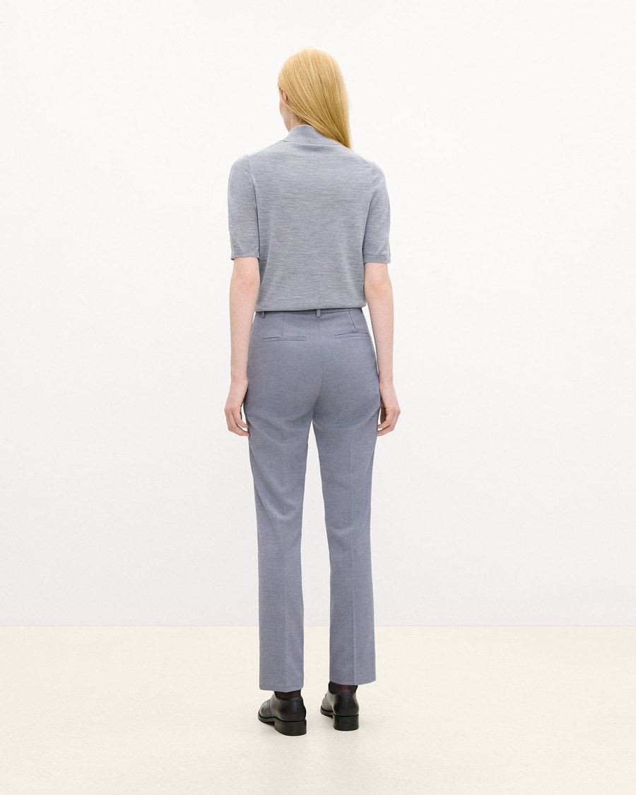 Marcee Pant in Wool Gabardine