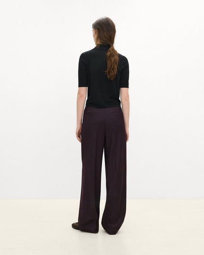 Short-Sleeve Knit Shirt in Regal Wool