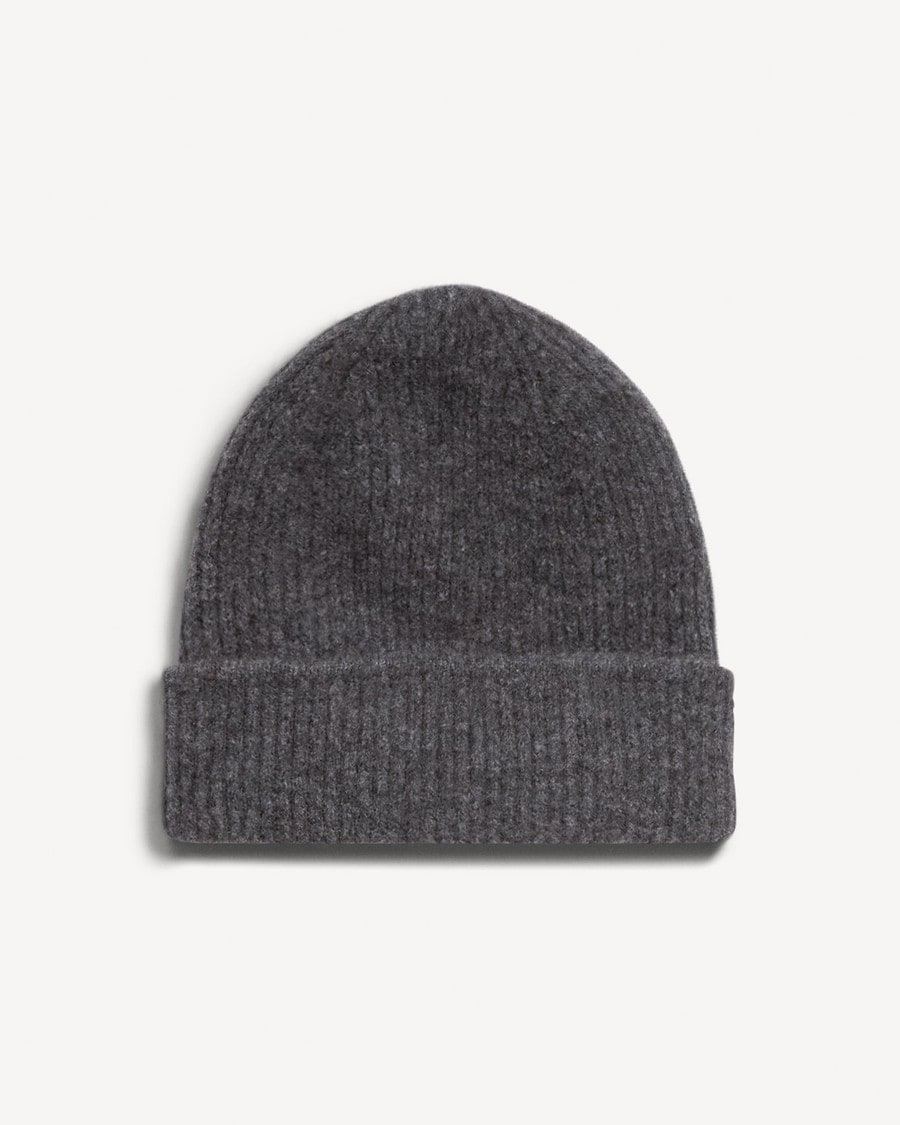 Beanie in Brushed Wool-Yak