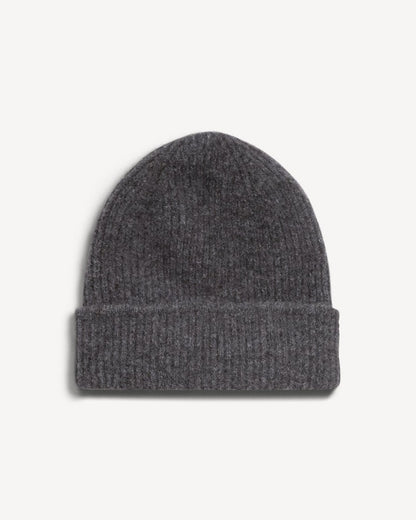 Beanie in Brushed Wool-Yak