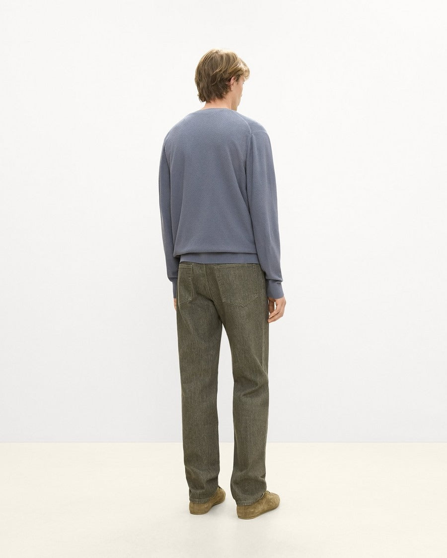 Riland Crewneck Sweater in Light Bilen