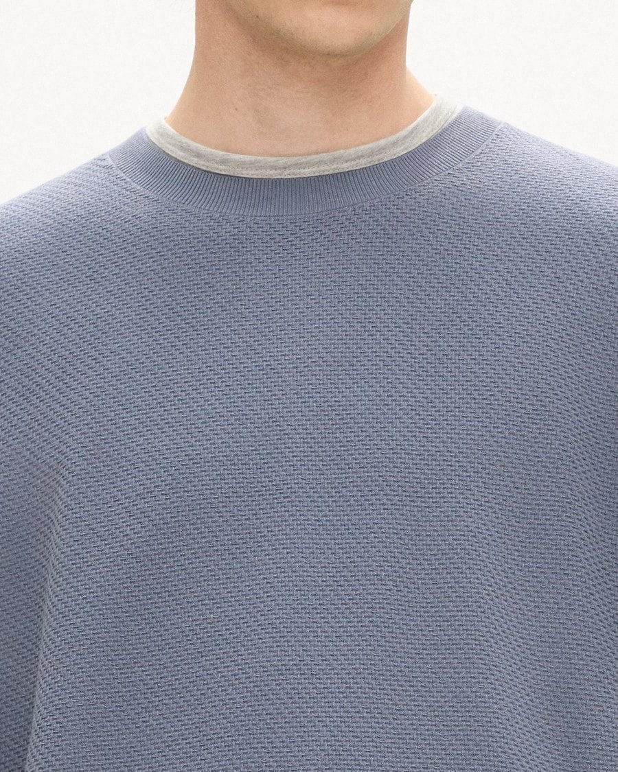 Riland Crewneck Sweater in Light Bilen