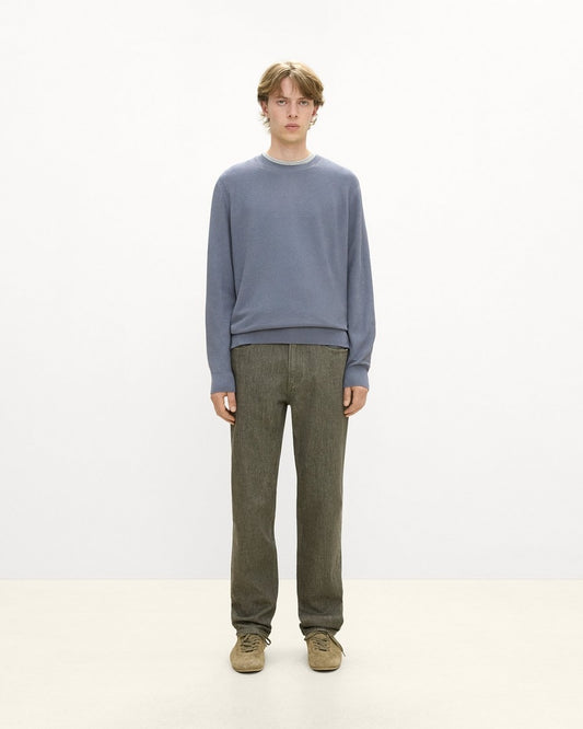 Riland Crewneck Sweater in Light Bilen