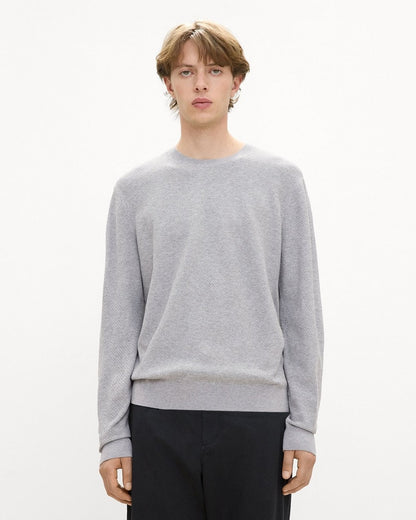 Riland Crewneck Sweater in Light Bilen
