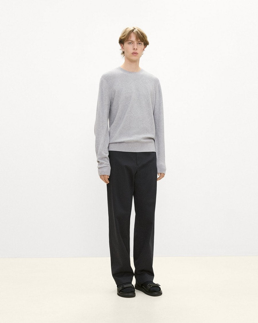 Riland Crewneck Sweater in Light Bilen