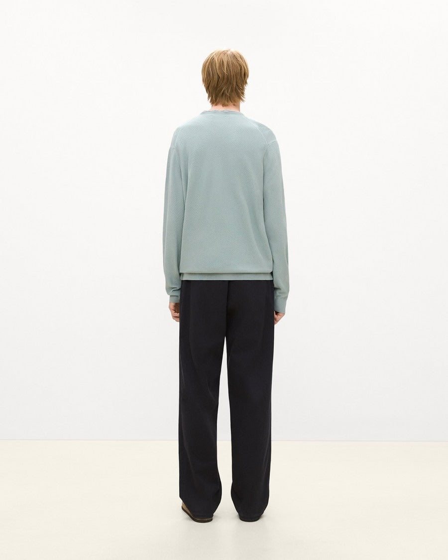 Riland Crewneck Sweater in Light Bilen