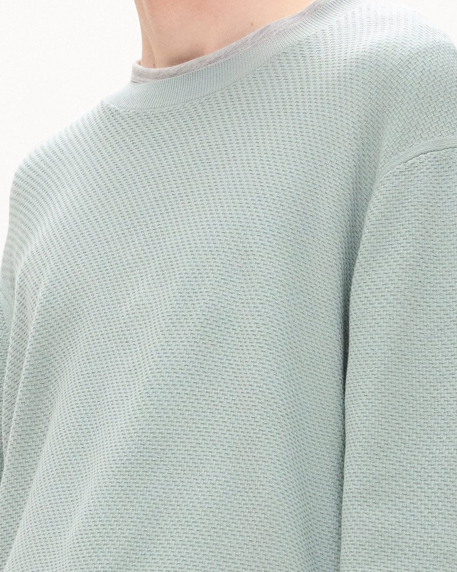 Riland Crewneck Sweater in Light Bilen
